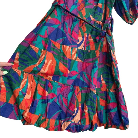 Anthropologie Colorful Geometric Mini Dress - Picture 4 of 11